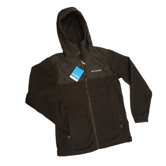 columbia hooded fleece jacket